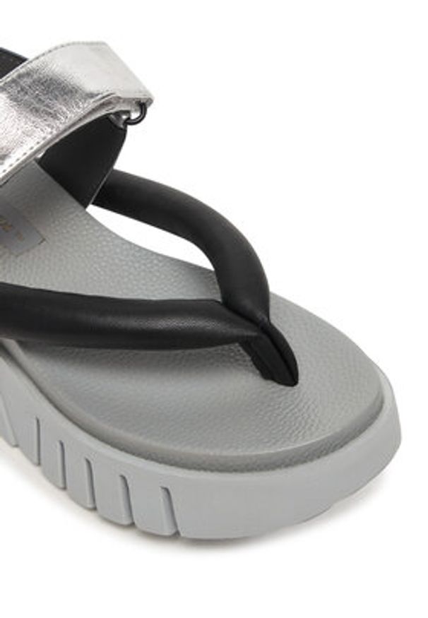 United Nude Sandały Delta Tong 10712977188 Szary. Kolor: szary. Materiał: skóra