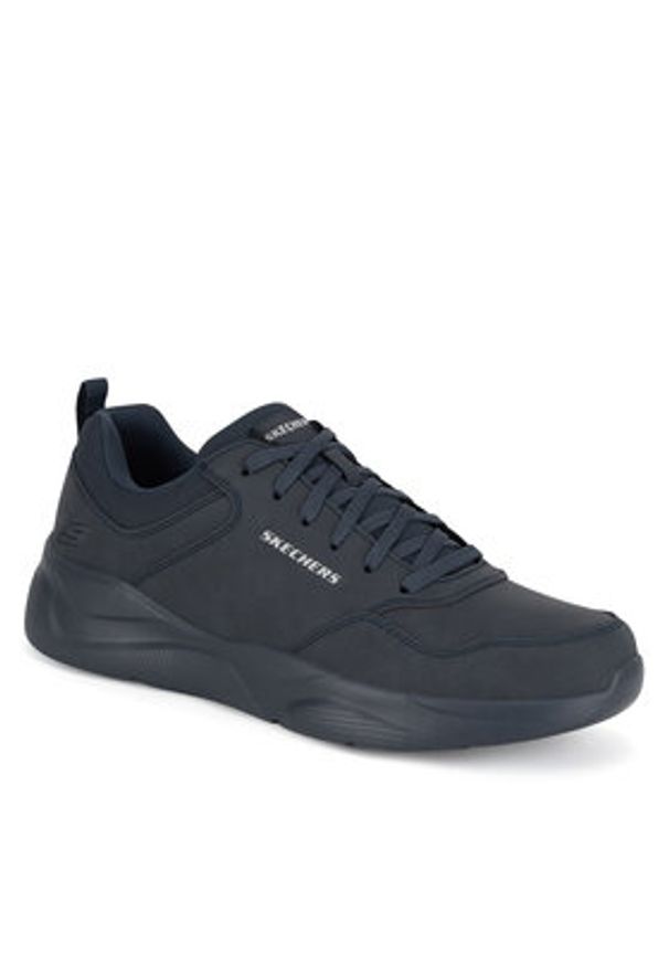skechers - Skechers Sneakersy LIBRATION 8790157 DKNV Granatowy. Kolor: niebieski. Materiał: syntetyk, materiał