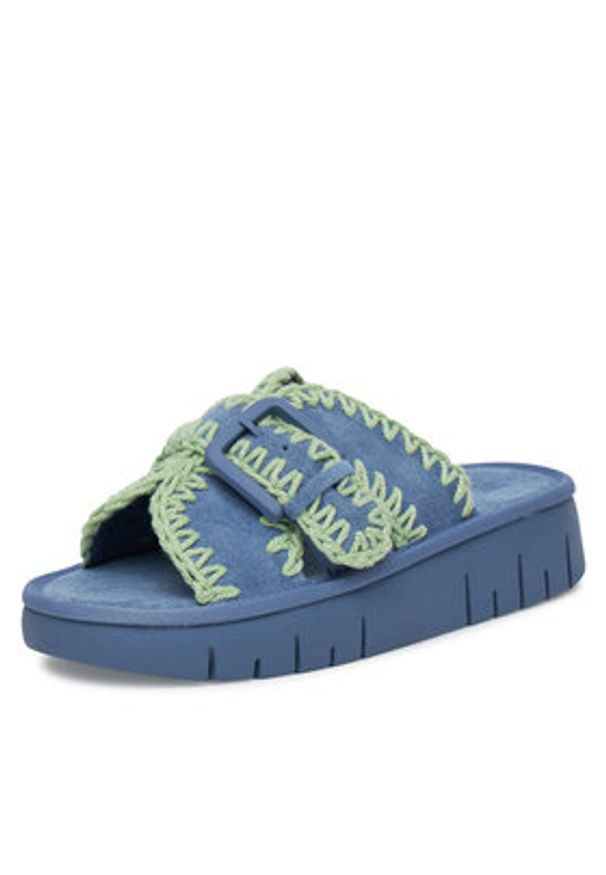 Roxy Klapki HY62277-3 Niebieski. Kolor: niebieski. Materiał: materiał