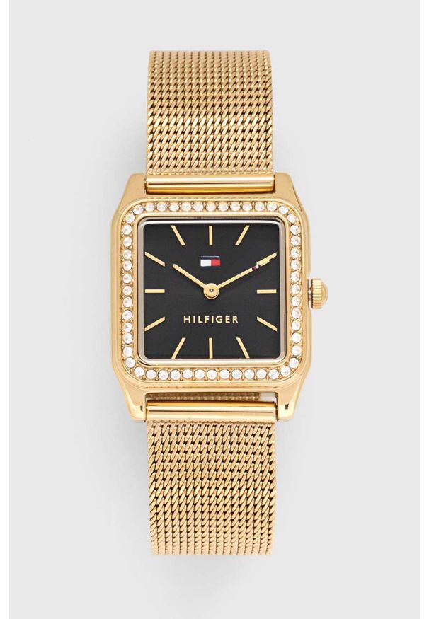 TOMMY HILFIGER - Tommy Hilfiger zegarek 1782611 damski kolor złoty. Kolor: złoty