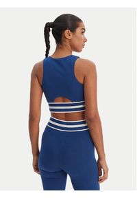 Emporio Armani Underwear Top EW002960 AF19023 UB078 Granatowy Slim Fit. Kolor: niebieski. Materiał: bawełna #4