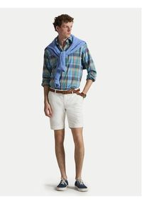 Polo Ralph Lauren Koszula 710P06020007 Niebieski Custom Fit. Typ kołnierza: polo. Kolor: niebieski. Materiał: bawełna #3
