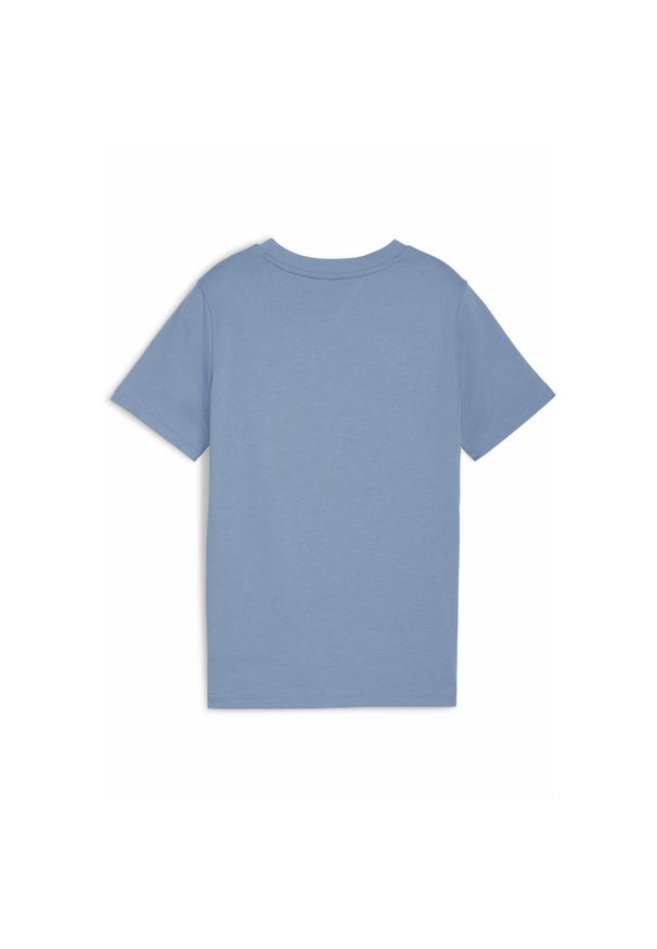 Puma - Młodzieżowa koszulka z grafiką sneakersów PUMA Cool Blue. Kolor: niebieski. Sport: joga i pilates