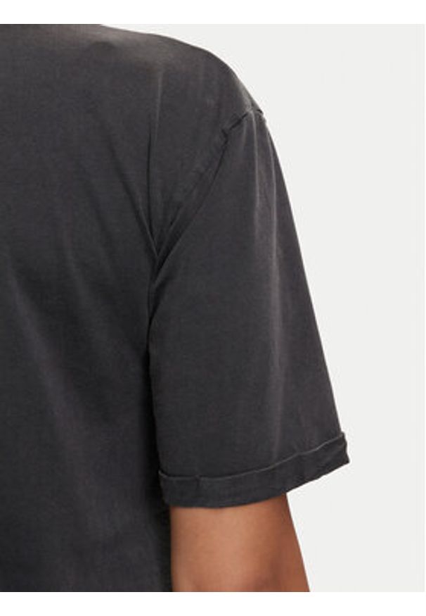Morgan T-Shirt 241-DROLL Szary Regular Fit. Kolor: szary. Materiał: bawełna