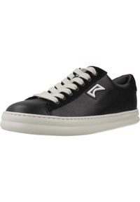 Camper - Kapcie CAMPER RUNNER Czarny. Kolor: czarny. Materiał: tkanina, skóra. Styl: sportowy