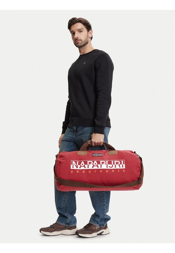 Napapijri Torba weekendowa NP0A4GGMR501 Czerwony. Kolor: czerwony. Materiał: materiał