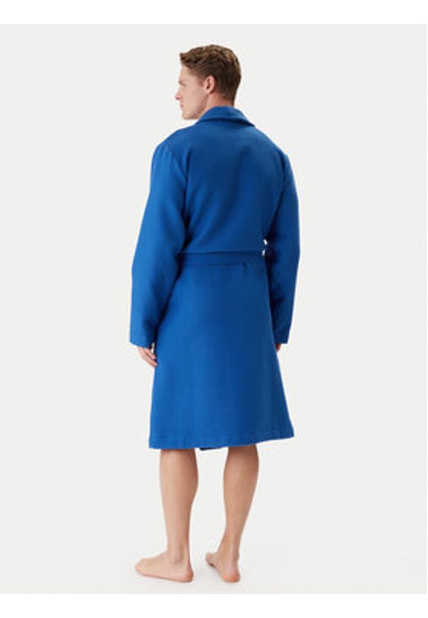 TOMMY HILFIGER - Tommy Hilfiger Szlafrok Waffle UM0UM03524 Niebieski. Kolor: niebieski. Materiał: bawełna