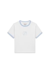 Guess Jeans T-Shirt 180329 Biały Classic Fit. Kolor: biały #5