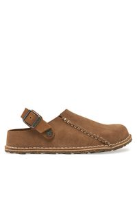 Klapki Birkenstock. Kolor: beżowy