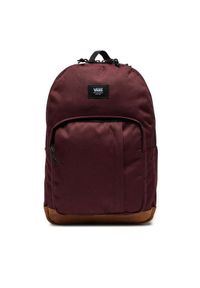 Vans Plecak Old Skool Trek Backpack VN000HRH4QU Bordowy. Kolor: czerwony. Materiał: materiał #1