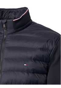 TOMMY HILFIGER - Tommy Hilfiger Kurtka przejściowa Mix Media Ess MW0MW41329 Granatowy Regular Fit. Kolor: niebieski. Materiał: bawełna #3