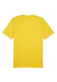 Puma - Męska Koszulka Team Goal Casuals. Kolor: żółty. Sport: turystyka piesza