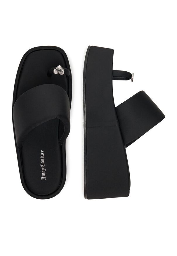 Japonki Juicy Couture. Kolor: czarny