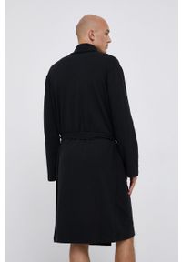 Calvin Klein Underwear Szlafrok kolor czarny. Kolor: czarny. Materiał: dzianina #4