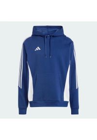 Adidas - Bluza Sportowa Męska adidas Tiro 24 z kapturem. Typ kołnierza: kaptur. Kolor: niebieski