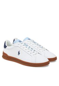 Polo Ralph Lauren Sneakersy Heritage Court II 809965072001 Biały. Kolor: biały. Materiał: skóra #4