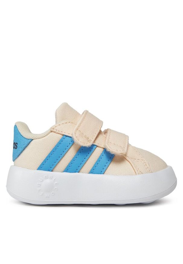 Adidas - Buty adidas. Kolor: beżowy