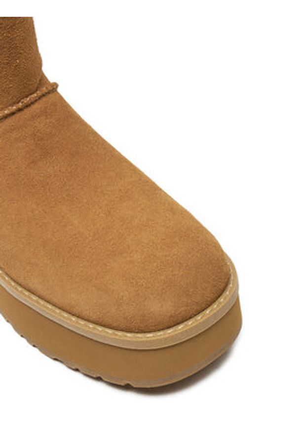 Ugg Botki W Cityfunc Mid 1158196 Brązowy. Kolor: brązowy. Materiał: skóra