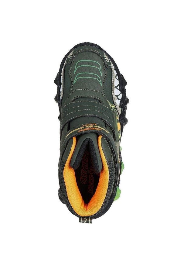 skechers - Buty dla dzieci Skechers Skech o saurus Lights 2.0 arc. Okazja: na co dzień. Kolor: zielony. Materiał: materiał, syntetyk