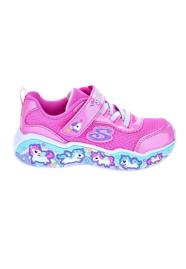 skechers - Buty dziecięce SKECHERS Play Scene Fun Squad. Kolor: różowy