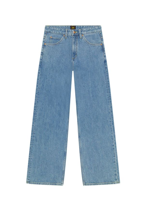 Lee - DAMSKIE SPODNIE LEE RIDER LOOSE HIDDEN ISLE 112370842