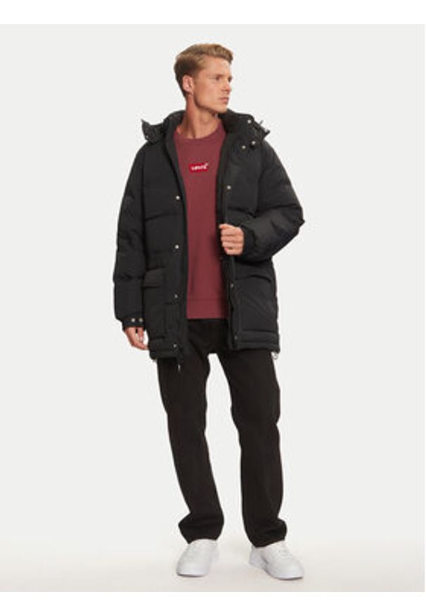 Levi's® Kurtka puchowa Rockridge A8559-0000 Czarny Regular Fit. Kolor: czarny. Materiał: syntetyk