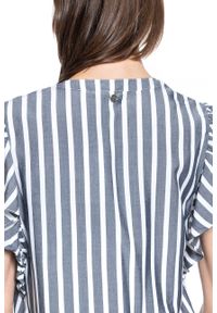 Mustang - BLUZKA DAMSKA MUSTANG Enza Stripe Blouse 1009468 11696 #4