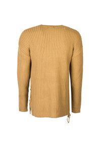 Xagon Man Sweter | A2008 1J 00350 | Mężczyzna | Brązowy. Kolor: brązowy. Materiał: akryl. Długość rękawa: długi rękaw. Długość: długie