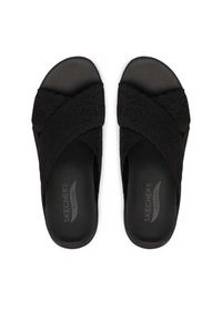 skechers - Skechers Klapki Arch Fit 2.0 164079/BBK Czarny. Kolor: czarny. Materiał: materiał #3