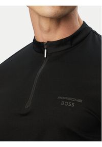 BOSS T-Shirt PL_PS Spirit70 QZ 50559790 Czarny Regular Fit. Kolor: czarny. Materiał: bawełna #3