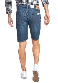 Lee - SPODENKI LEE RIDER SHORT FLICK DARK L73FLJKA. Materiał: jeans #3