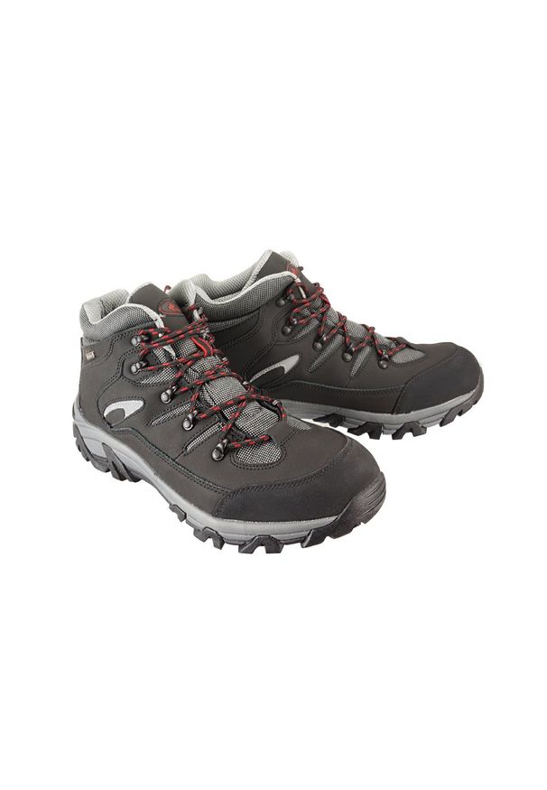 Czarne buty trekkingowe Vemont z cholewką, na sznurówki