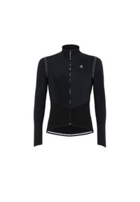 PISSEI - Dżersej z długim rękawem Pissei Primapelle. Kolor: czarny. Materiał: jersey. Długość rękawa: długi rękaw. Długość: długie. Sport: kolarstwo #1