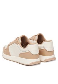 TOMMY HILFIGER - Tommy Hilfiger Sneakersy Th Chic Eva Runner FW0FW09355 Różowy. Kolor: różowy. Materiał: skóra #4