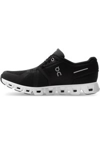 Buty do biegania damskie On Running Cloud 5 Czarne. Kolor: biały, wielokolorowy, czarny. Materiał: tkanina. Sport: bieganie
