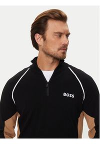 BOSS - Boss Sweter Hydro-X 50519377 Czarny Regular Fit. Kolor: czarny. Materiał: bawełna #4