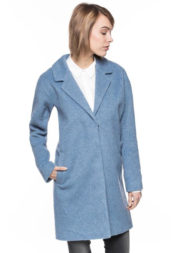 Tom Tailor - DAMSKI PŁASZCZ TOM TAILOR COAT EGG SHAPE. Okazja: na co dzień. Styl: wizytowy, elegancki, casual