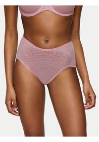 Triumph Figi klasyczne z wysokim stanem Triumph Signature Sheer Maxi EX 10215936 Różowy. Stan: podwyższony. Kolor: różowy. Materiał: syntetyk