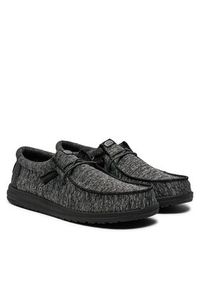 Hey dude - Hey Dude Mokasyny Wally Sport Knit 40536-060 Czarny. Kolor: czarny. Materiał: materiał. Styl: sportowy #6