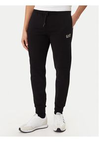 EA7 Emporio Armani Dres 7M001610 AF12451 UC001 Czarny Regular Fit. Kolor: czarny. Materiał: bawełna #3