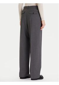 TOMMY HILFIGER - Tommy Hilfiger Spodnie materiałowe WW0WW47550 Szary Wide Leg. Kolor: szary. Materiał: wiskoza, syntetyk #6