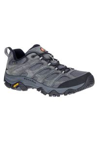 Buty trekkingowe męskie Merrell Trekkingowe Męskie Moab 3 Gtx Gore-tex. Kolor: szary, wielokolorowy. Materiał: skóra, syntetyk, materiał. Szerokość cholewki: normalna. Technologia: Gore-Tex