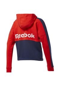 Bluza sportowa damska Reebok Te Linear Logo Ft. Kolor: czerwony #2