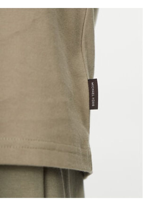 Michael Kors T-Shirt CF4529H1V2 Beżowy Regular Fit. Kolor: beżowy. Materiał: bawełna