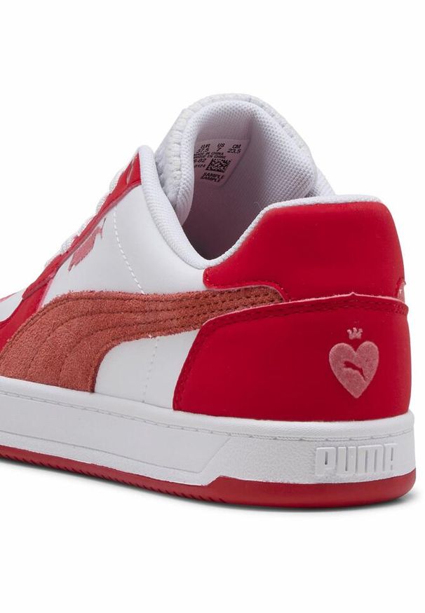 Puma - Damskie sneakersy PUMA Caven 2.0 Idylle PUMA Pink Fruit Dark Crimson White Red. Kolor: biały, różowy, wielokolorowy. Sezon: lato