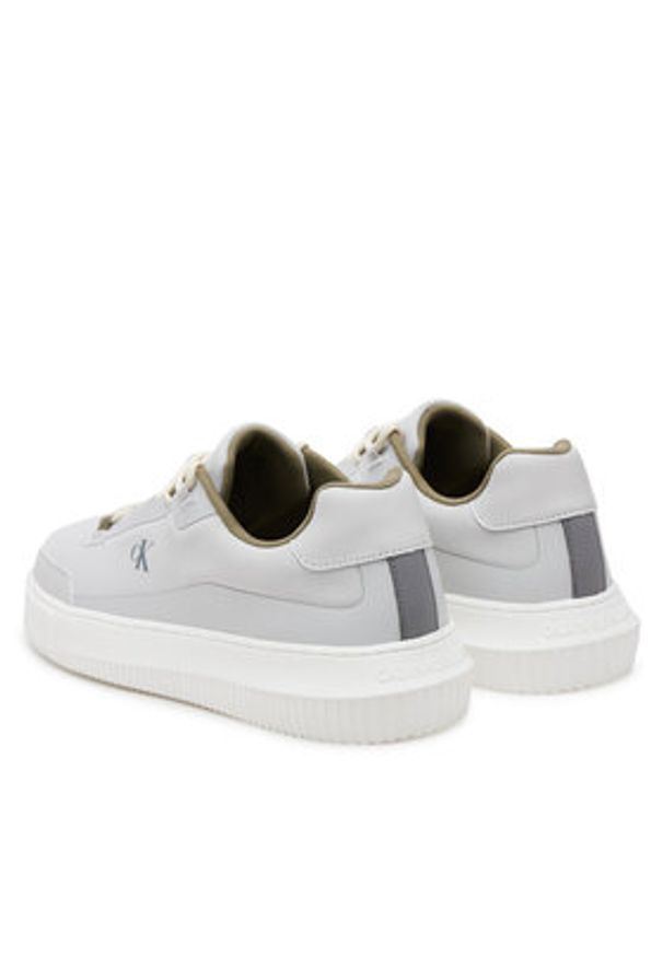 Calvin Klein Jeans Sneakersy Chunky Cupsole Tech Ripstop YM0YM01204 Szary. Kolor: szary. Materiał: materiał