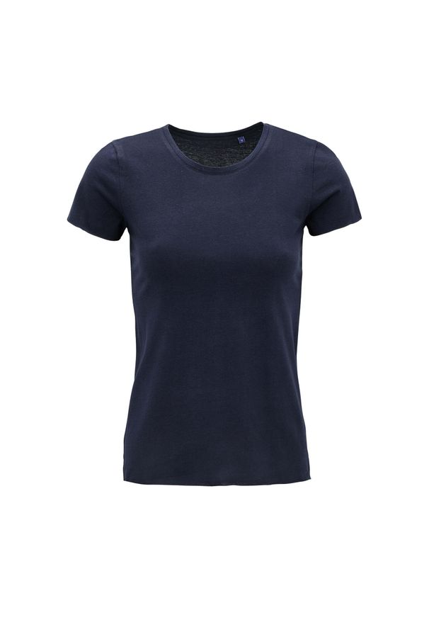 SOL'S - Koszulka damska Sol's Leonard. Kolor: niebieski, wielokolorowy, czarny