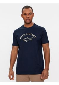 PAUL & SHARK - Paul&Shark T-Shirt 24411032 Granatowy Regular Fit. Kolor: niebieski. Materiał: bawełna #1