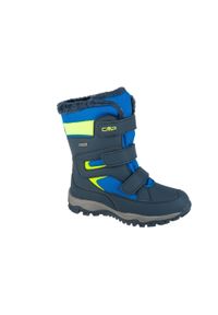 CMP - Buty turystyczne zimowe śniegowce chłopięce, Hexis Snow Boot. Kolor: niebieski. Sezon: zima. Styl: sportowy