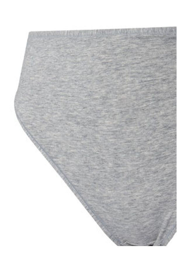 Hunkemöller Figi klasyczne z wysokim stanem 302033 Szary. Stan: podwyższony. Kolor: szary. Materiał: bawełna, syntetyk